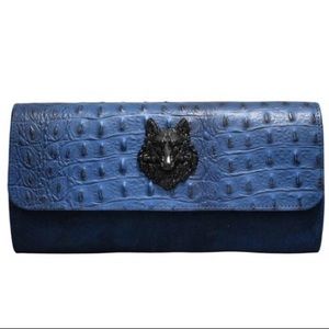 Navy Blue Clutch